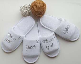 white childrens bridesmaid shoes