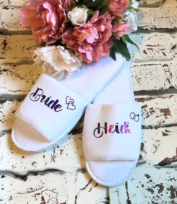 etsy bridal slippers