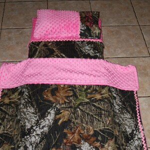 Custom Appliqued Camo Nap Mat Cover Blanket Pillow and - Etsy