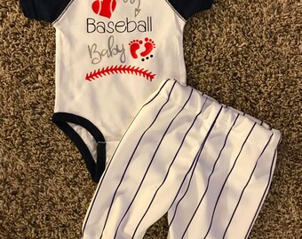 baby pinstripe baseball pants