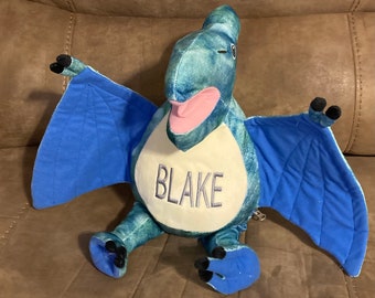 Estegosaurio de peluche personalizado