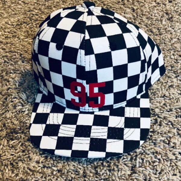 Checkered Hat Etsy