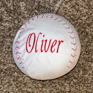 Baseball pillow