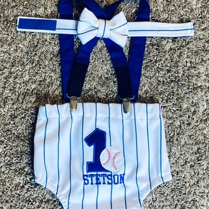 First birthday baseball outfit