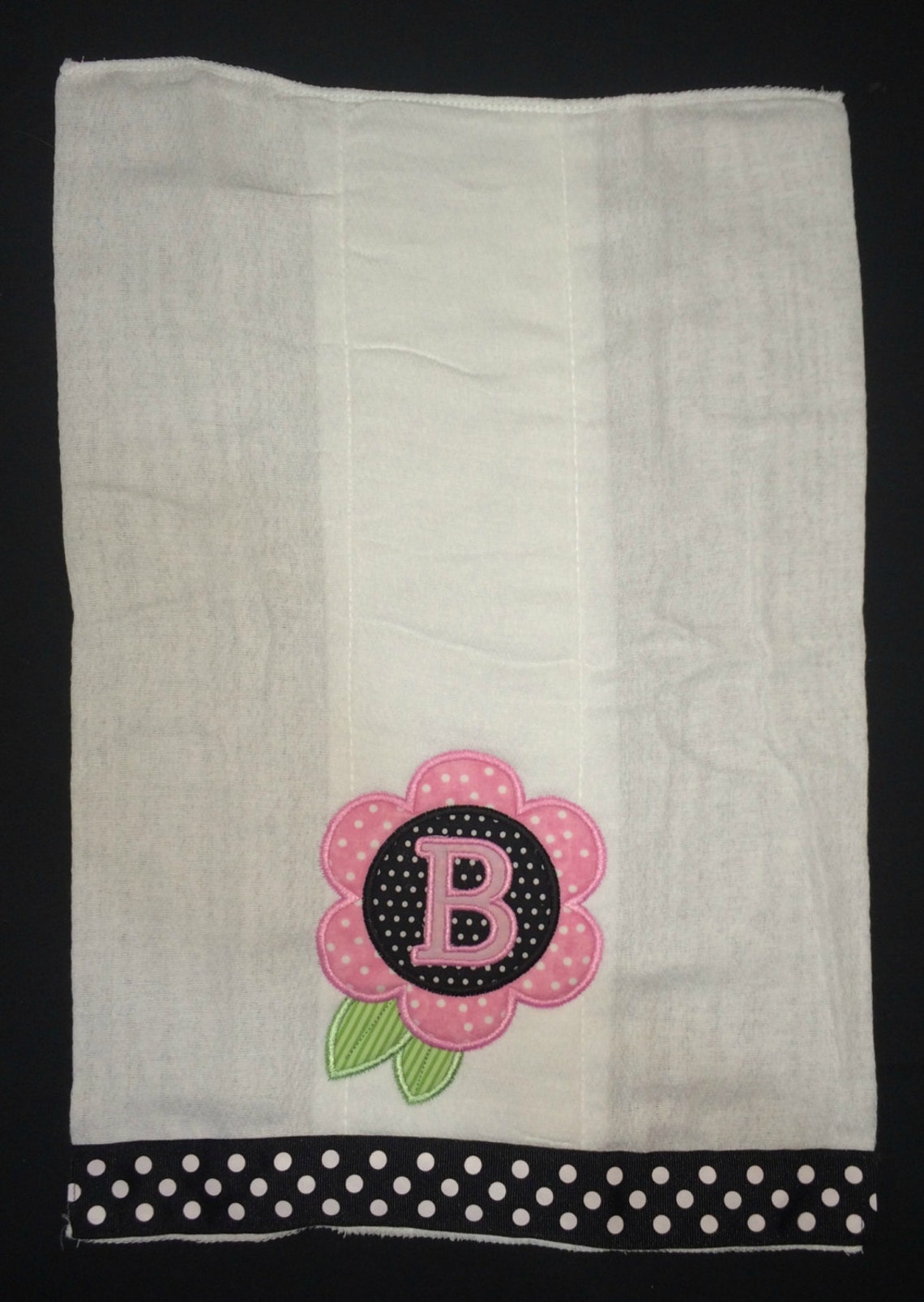 Custom Appliqued Horse Burp Cloths Etsy