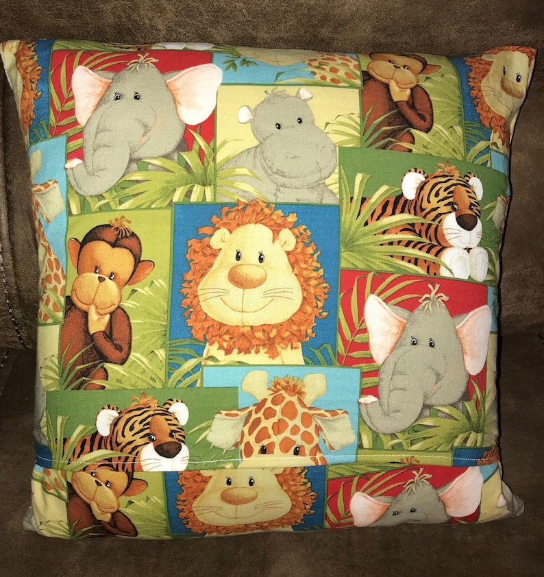 Custom monogrammed Llama reading pillow Etsy