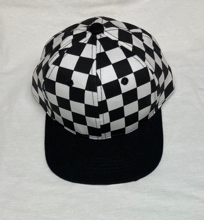 Infant/toddler Checkered Cap Etsy