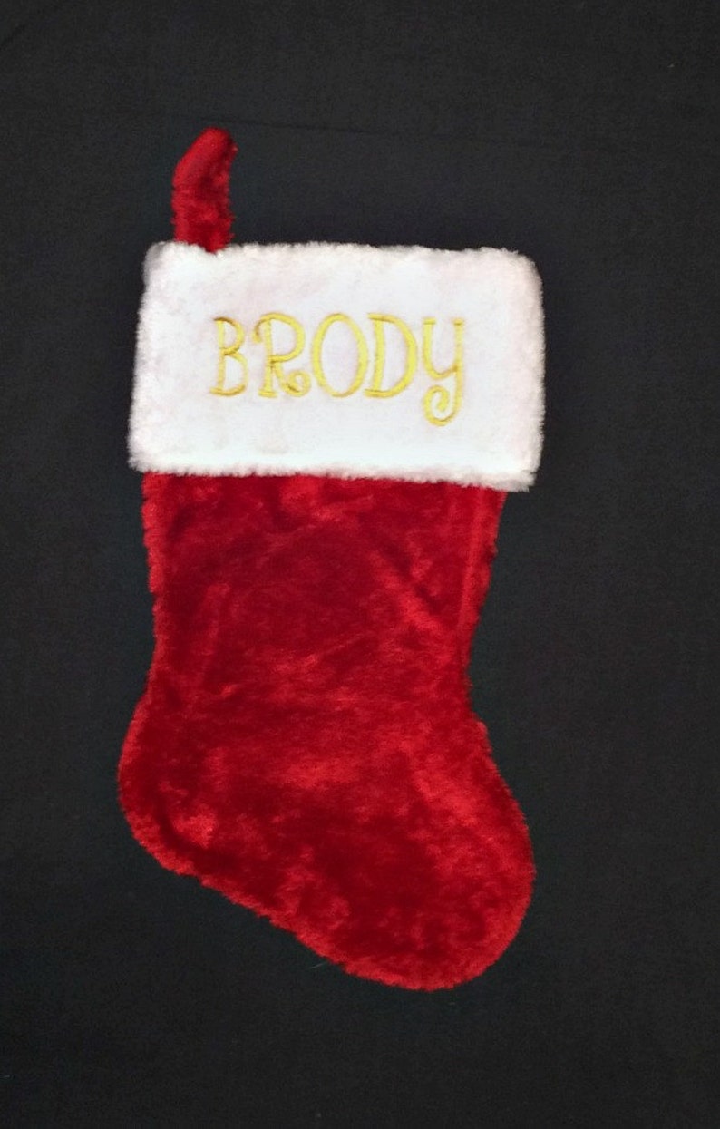 Christmas stocking personalized image 2