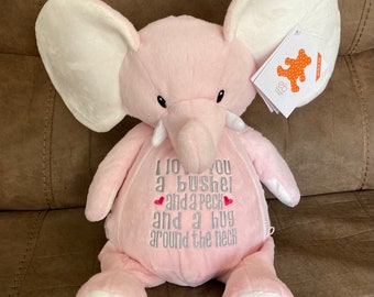 Personalized memorial elephant