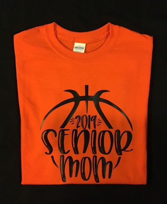Senior basketball mom shirts Clearance