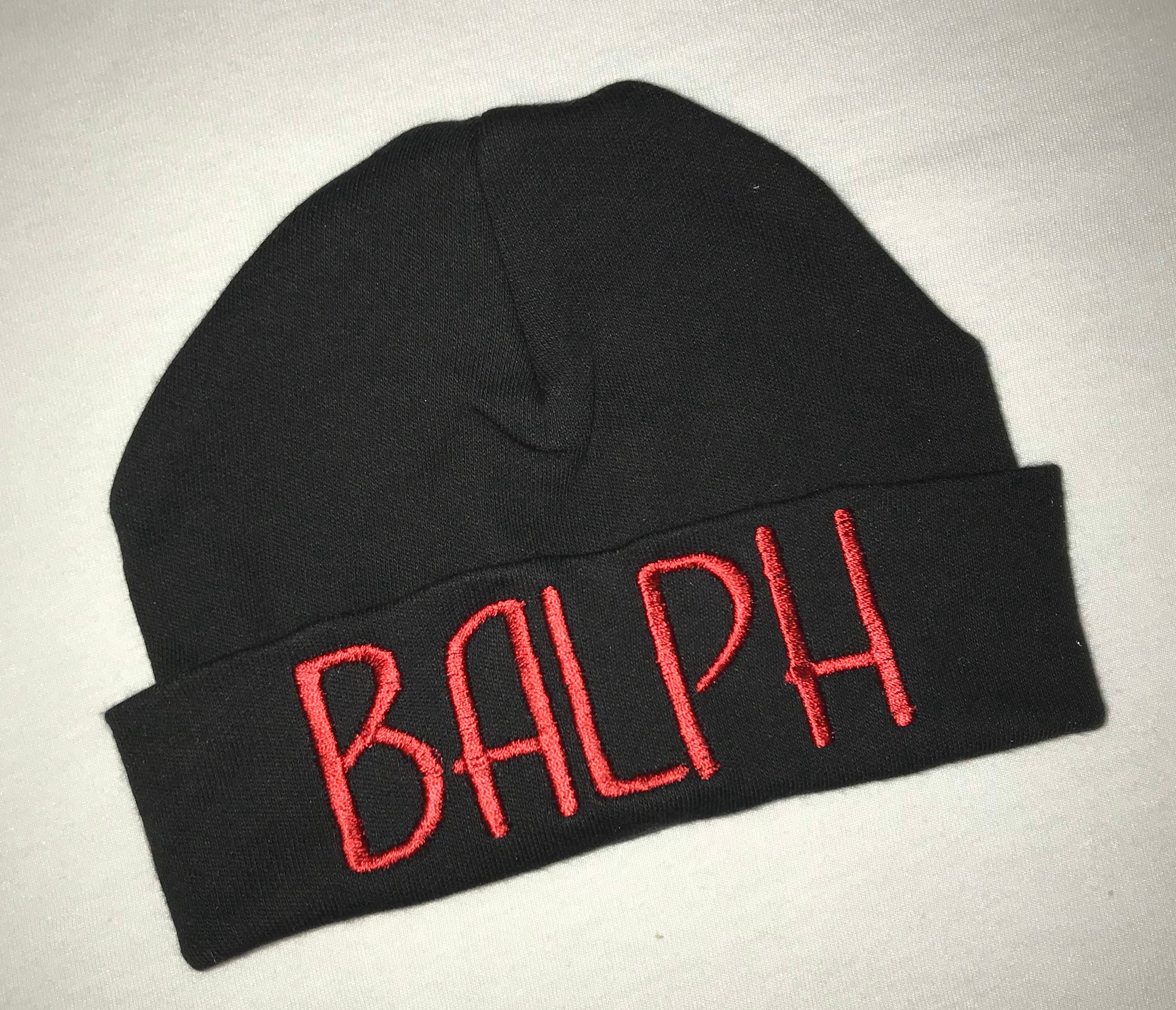 Custom Monogrammed Infant Beanie - Etsy UK