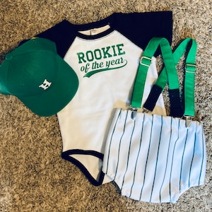 Rookie of the Year Cake Smash Outfit - Etsy