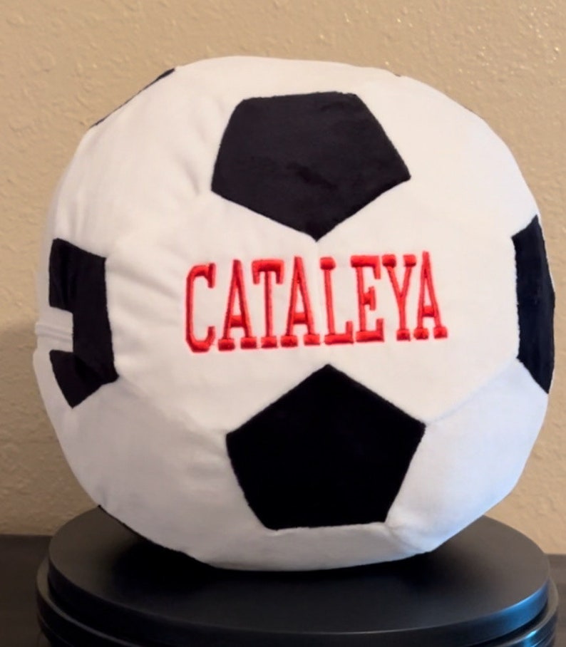 Stuffed Ball Personalized Stuffed Soccer Ball - Etsy