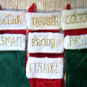 Christmas stocking personalized image 5