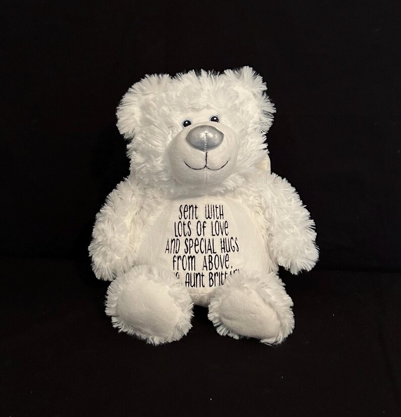 Ängelbjörn med vingar gosedjur bild 3