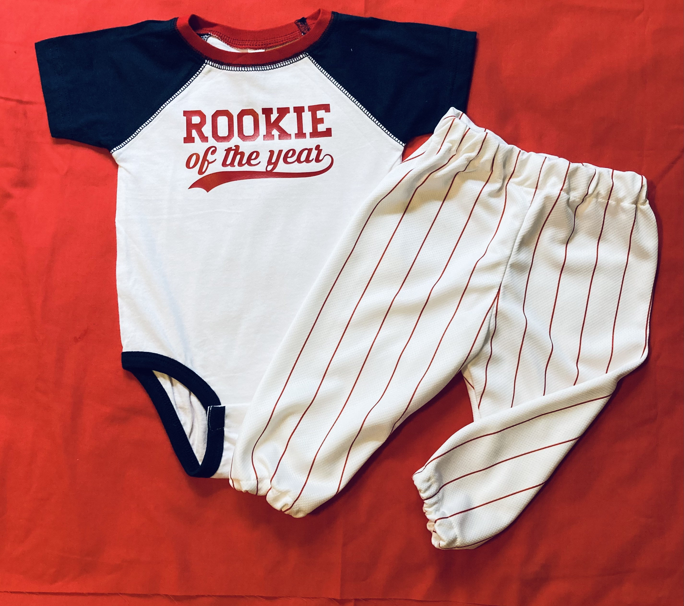 Rookie of the Year tenue smash gâteau de baseball Vêtements Vêtements enfant unisexe Bodies 