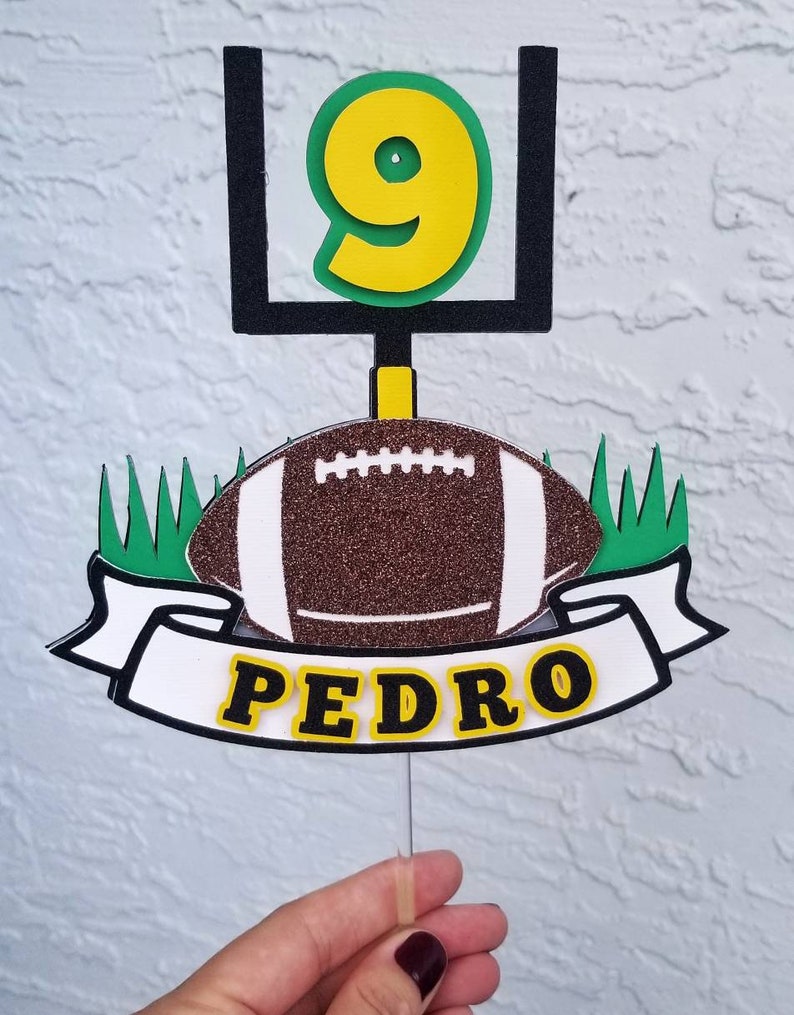 Green Bay Packers Cupcake Picks