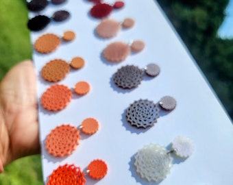 Mini Stud pinecone patchwork