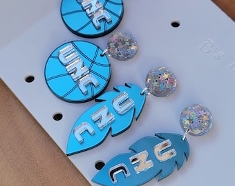 UNC EARRINGS  choose your favorite