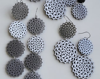 Piñas de patchwork en metal de cañón: elige tu largo