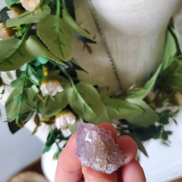 Fairy quartz, witches finger, spirit quartz, cactus quartz, quartz cluster, crystal cluster, fairy door