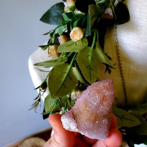 Spirit quartz cluster, amethyst spirit quartz cluster, amethyst cluster, spirit quartz, amethyst, cactus quartz, fairy quartz