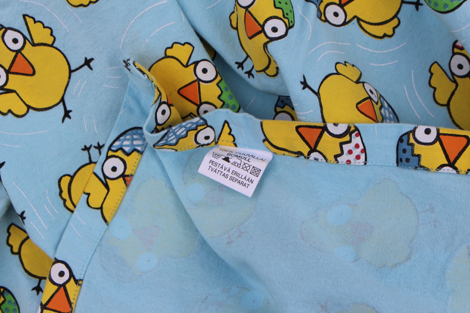 Vintage Nursery Curtains Children Panel Curtains Cotton Fabric Kids