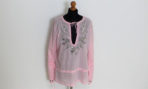 indian cotton peasant blouses