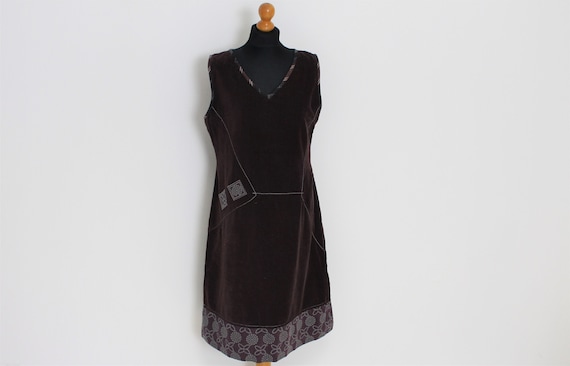 Purple Jumper Dress NID D'ABEILLE 