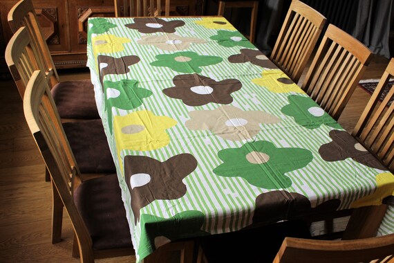 Swedish Panel Curtain Ikea Poppies Print Retro Fabric Vintage Etsy
