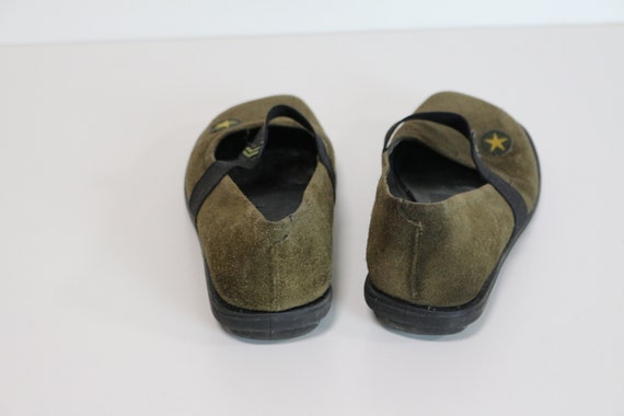 ROOTS Shoes Vintage Mary Jane Pumps  Khaki Flat M… - image 4