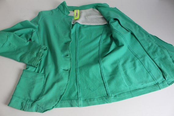 Leonardoda eeuw Farmacologie Green Blazer Mint Blazer Soft Cotton Jacket Women's - Etsy Norway