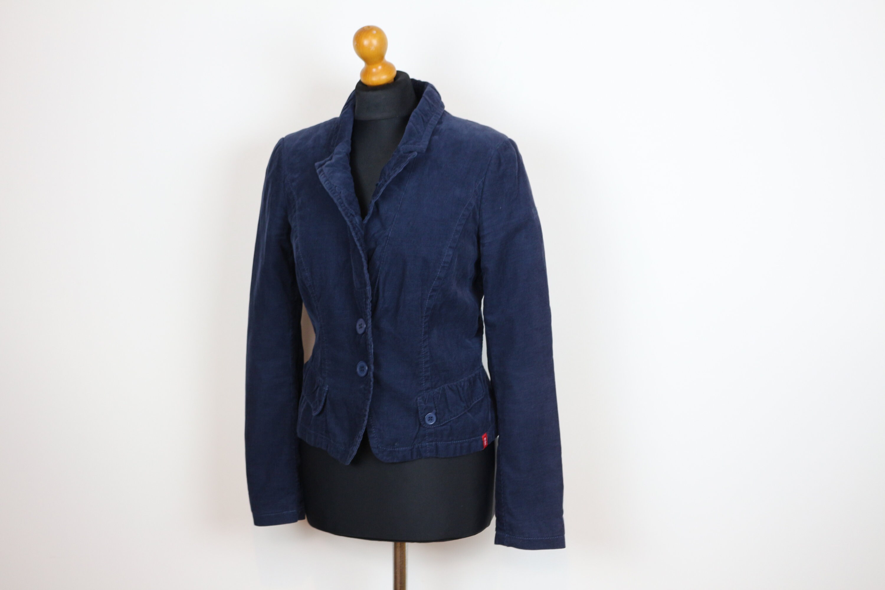 Blue Corduroy Blazer Etsy Canada