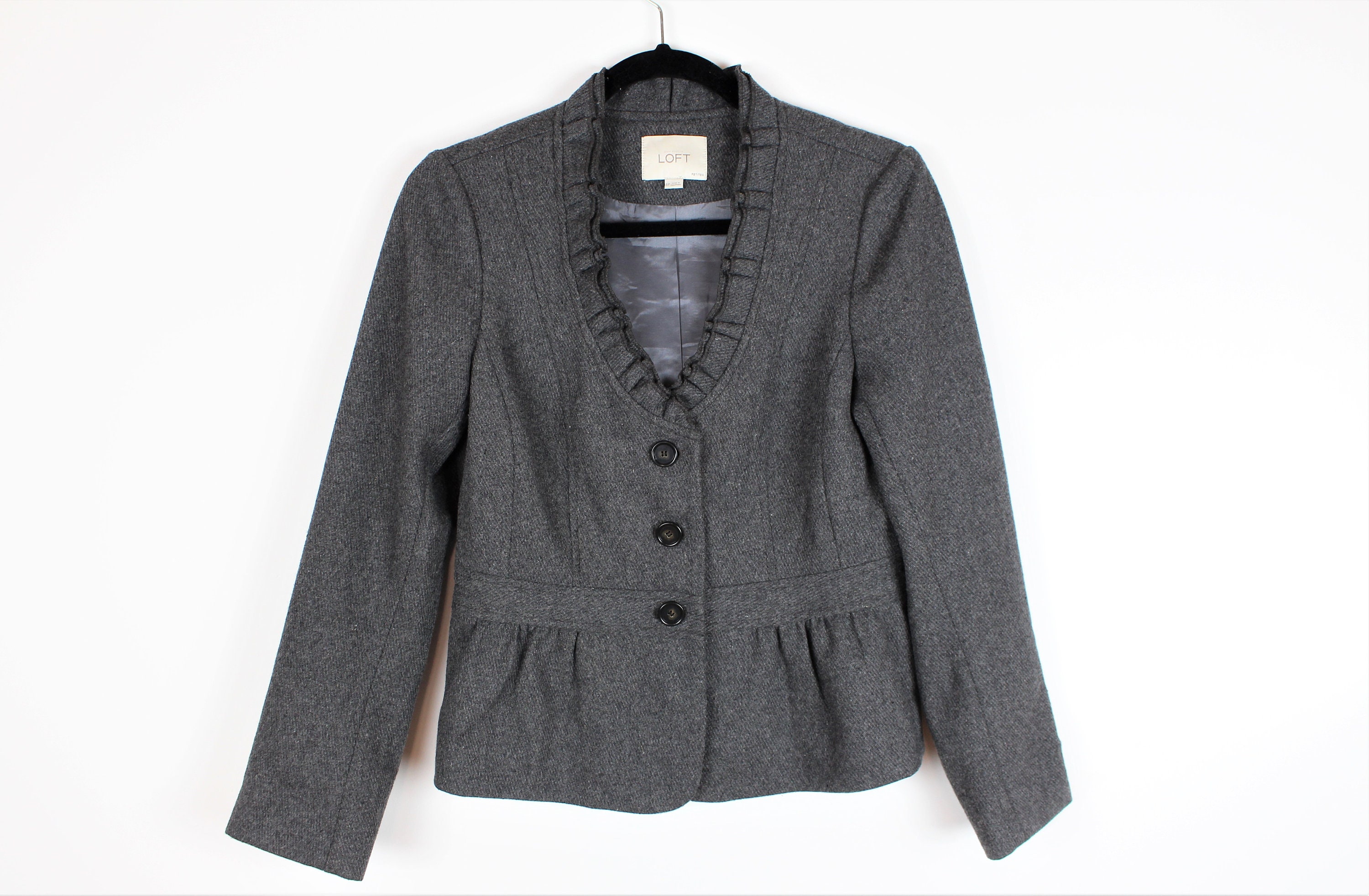 Loft top grey blazer