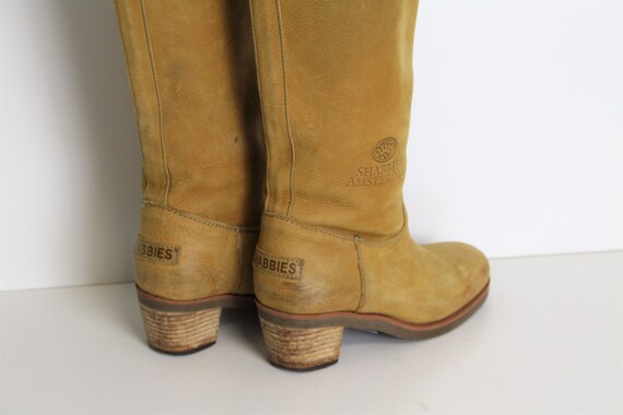 Braunes Leder Westernstiefel SHABBIES AMSTERDAM Womens Cowboy Braun Mitte Kalb Hippie Boho Festival Stiefel Eur 38 (Eu) 7,5 (USA) Braunes Leder Westernstiefel SHABBIES AMSTERDAM Womens Cowboy Braun Mitte Kalb Hippie Boho Festival Stiefel Eur 38 (Eu) 7,5 (USA)