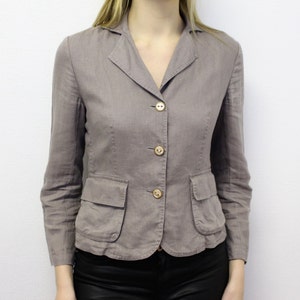 linen summer jacket womens