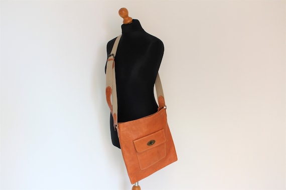 Mulberry Brown Leather Messenger Bag Brown Mulberr