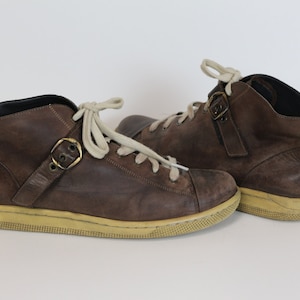 Bottines marron DUREA Marron foncé Cuir Chukka Bottes Confort Lace up Ankle Boots Round Toe Size Mens Us 7, Eur 40, UK 6