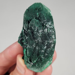 2.3" DT Malachite after Azurite Psuedomorph from the Milpillas Mine in Sonora Mexico 50.13g