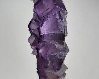 2.35&quot; Purple Blue Fluorite from Guizhou China 63.16g