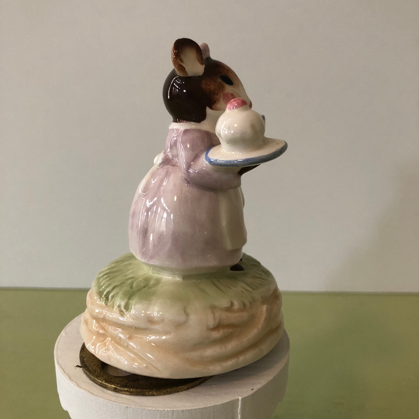 Vintage Good Musical Figurine that plays Make Someone Etsy