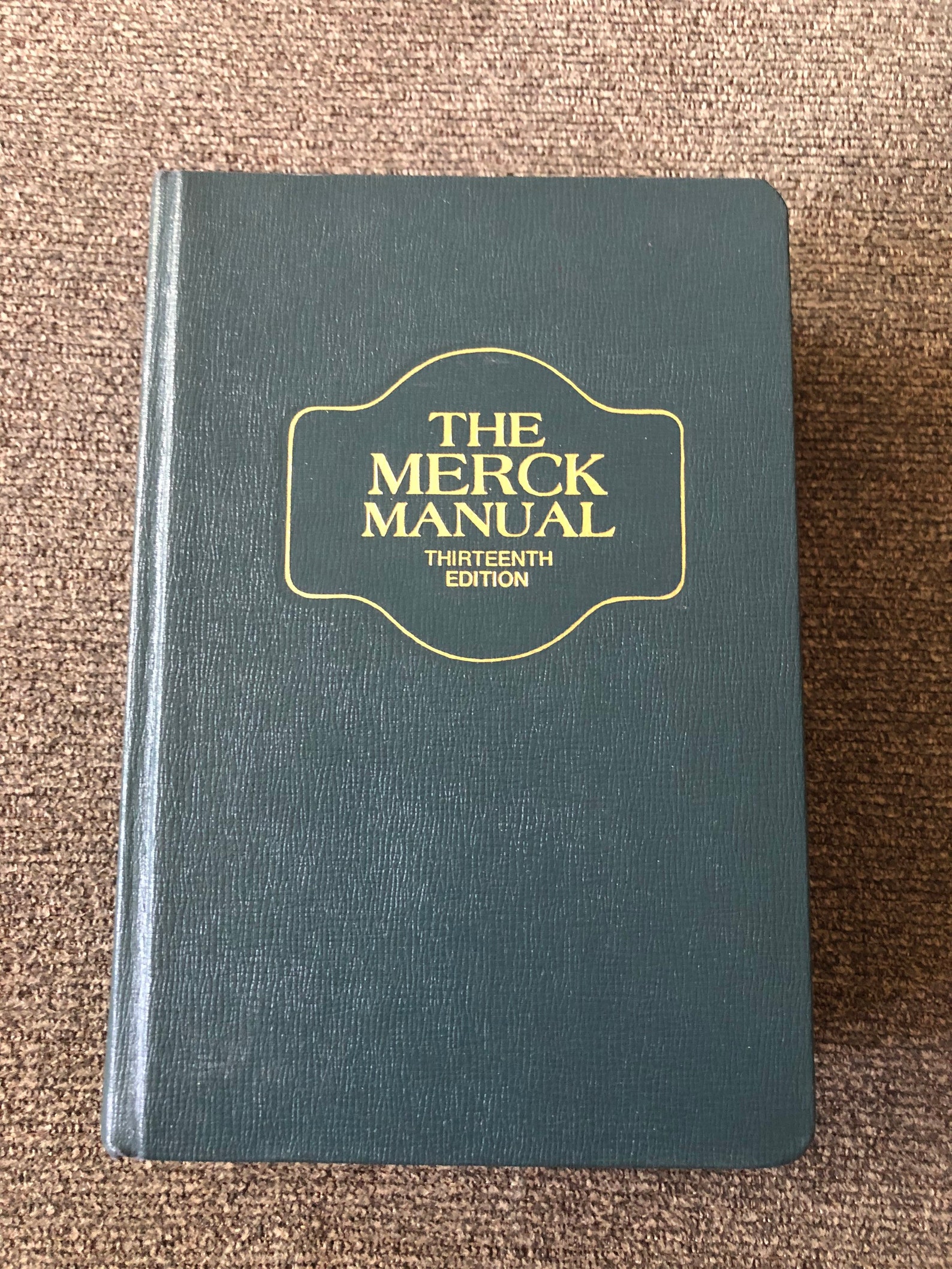The Merck Manual of Diagnosis and Therapy Thirteenth Edition Etsy