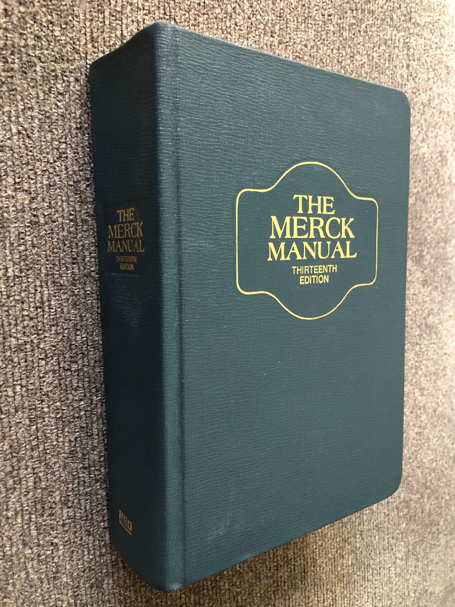 The Merck Manual of Diagnosis and Therapy Thirteenth Edition Etsy