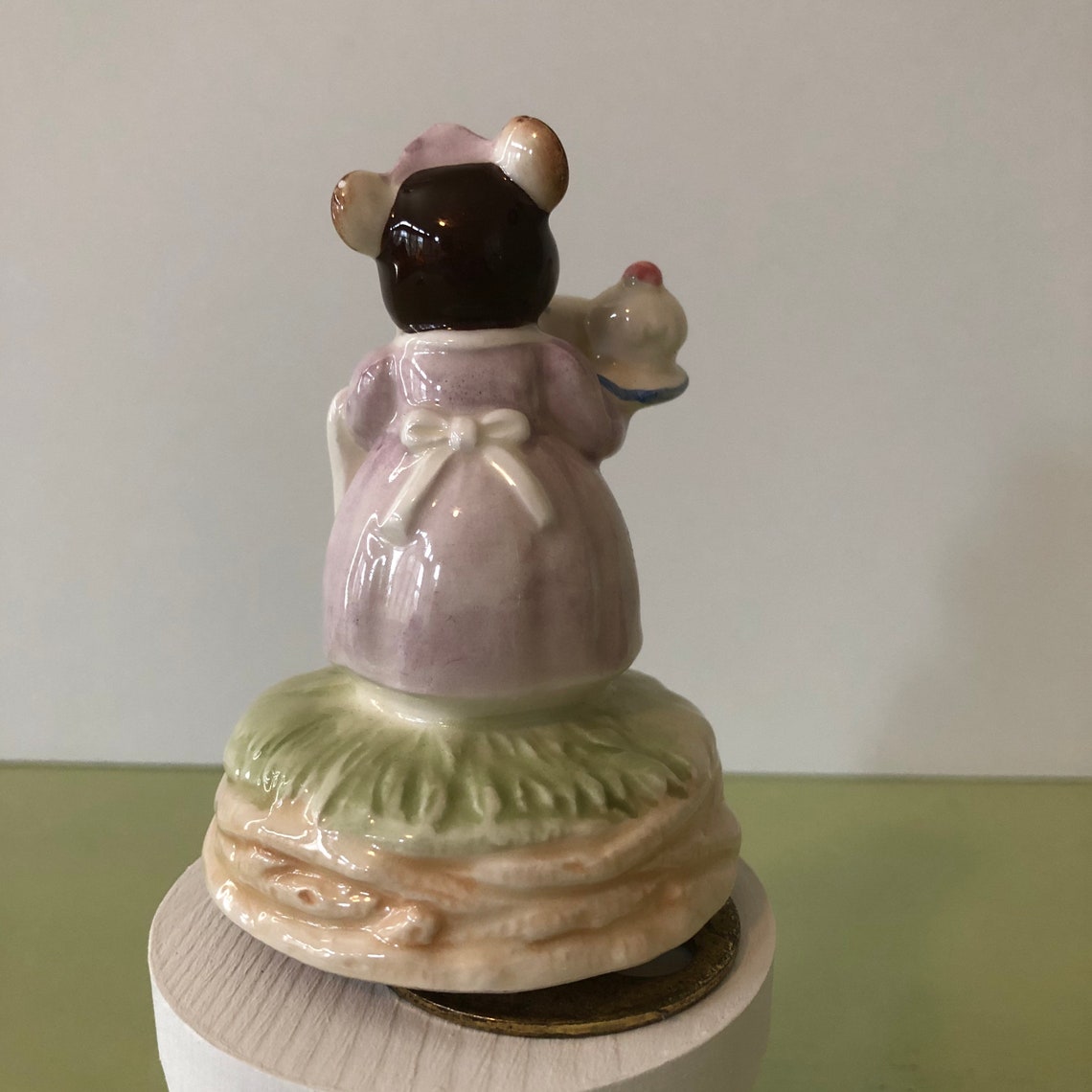 Vintage Good Musical Figurine that plays Make Someone Etsy