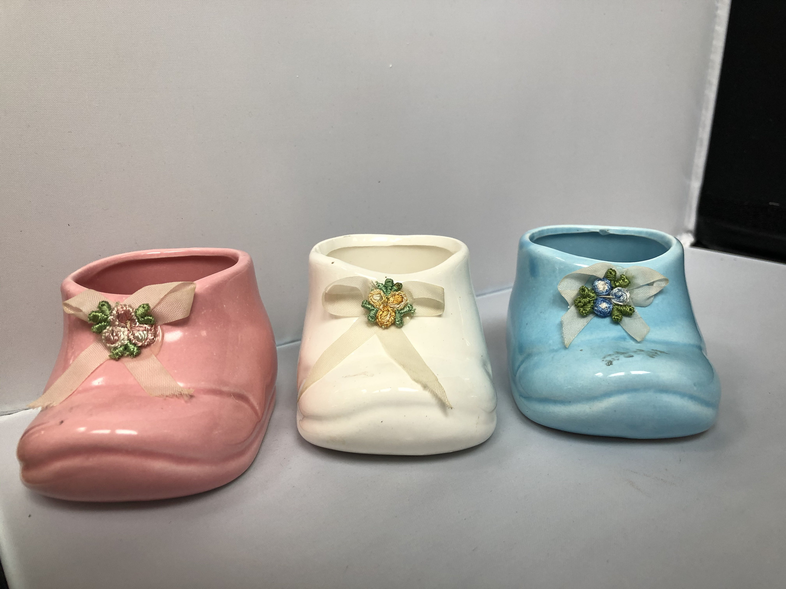 ceramic baby booties