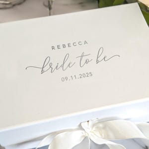 Braut Geschenkbox - Multi Size - Wedding Hamper - Personalisiert - Echte Folie - A4 A5 Large