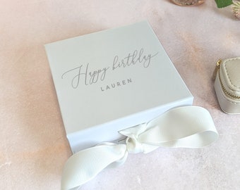 Personalised Birthday Gift Box - Small - Real Foil