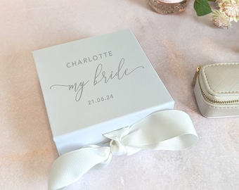 My Bride Gift Box - Personalised - Small Pink or White