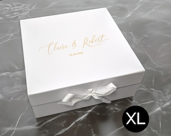 Personalised Wedding Gift Box - Extra Large - for newly weds and anniversaries