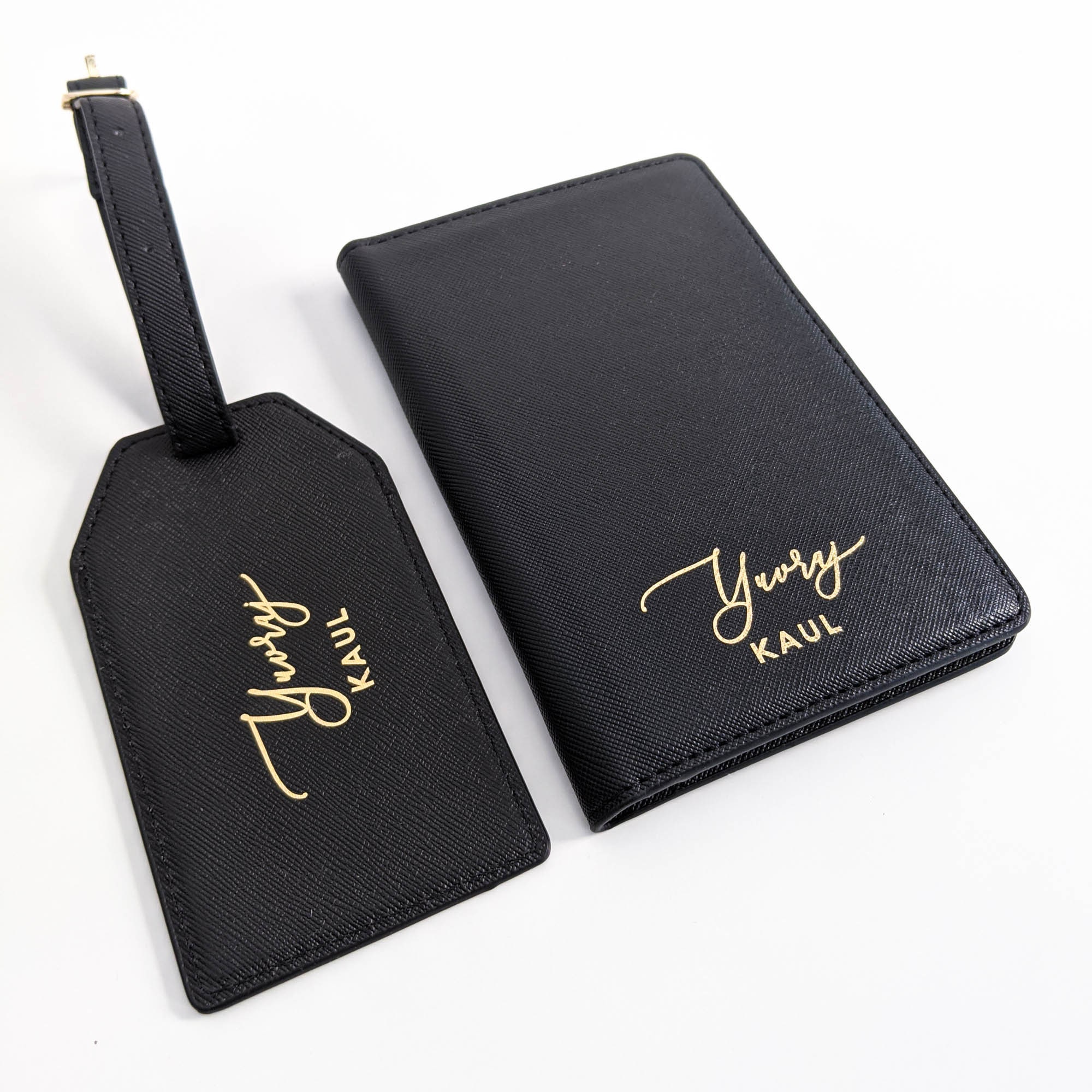 Personalised Passport Cover & Luggage Tag Faux Leather Etsy UK